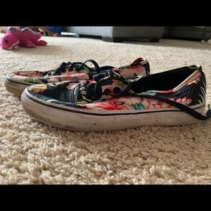 Floral Vans